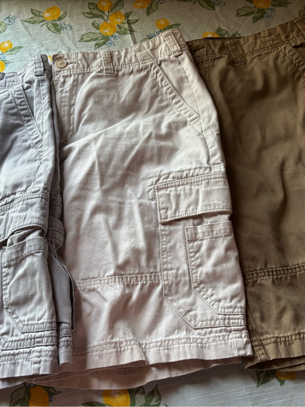 Lot of 3 American rag cargo shorts size 33